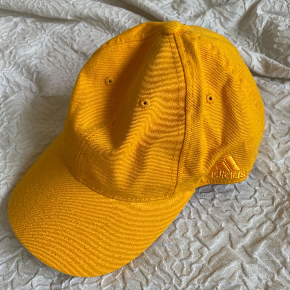 Adidas yellow hat